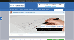 Desktop Screenshot of metinsafaksmmm.com
